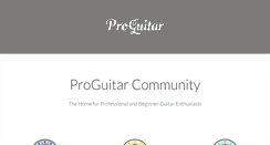 Desktop Screenshot of proguitar.com